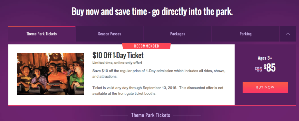 Universal Studios Hollywood Discount Coupons 56